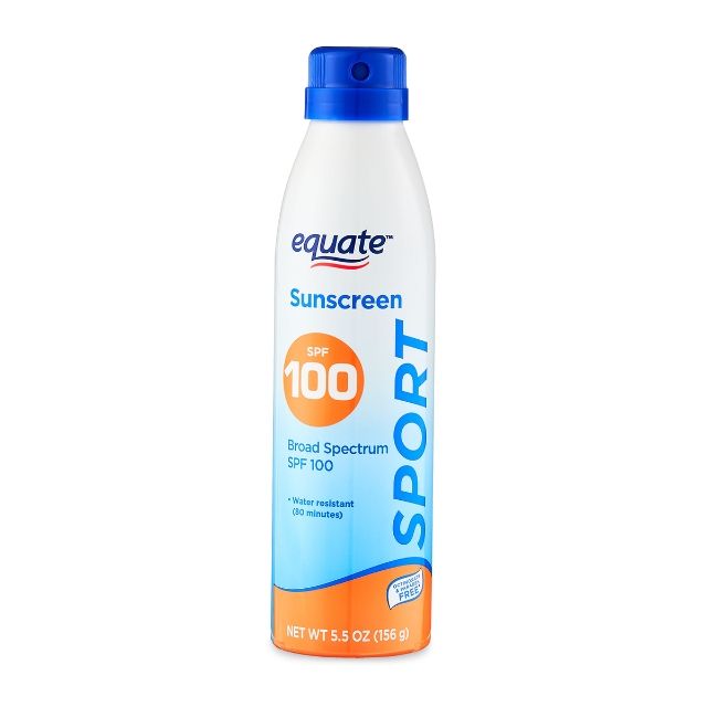 Xịt Chống Nắng EQUATE Sport SPF 100, 156g, Hàng Nội Địa Mỹ