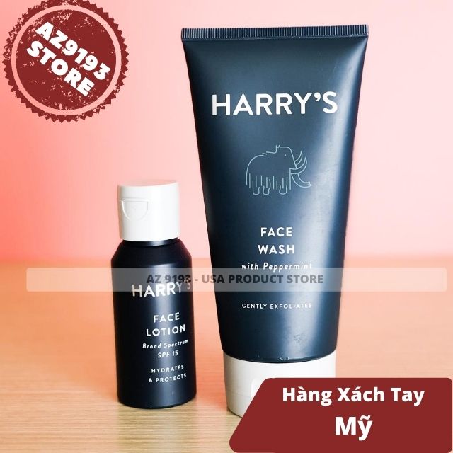 Sữa Rửa Mặt Harry's Face Wash Peppermint 150ML
