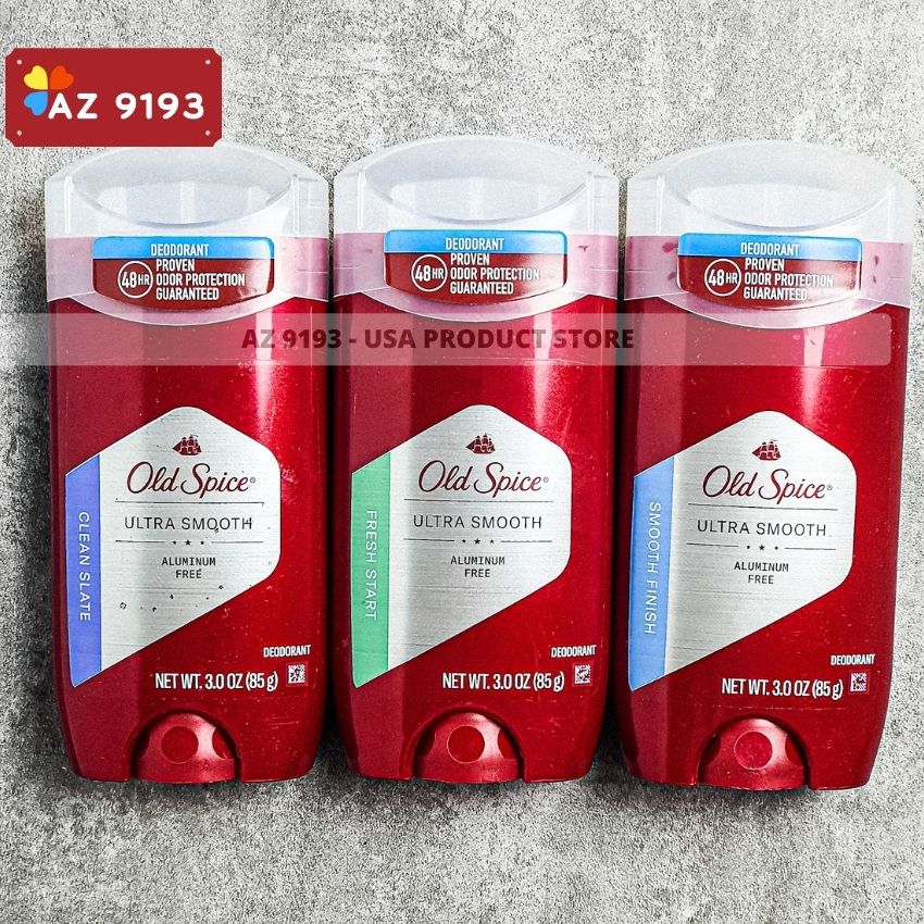 Lăn Khử Mùi Old Spice Ultra Smooth FRESH START - Sáp Xanh 85g