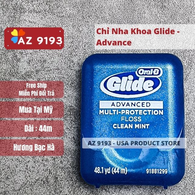 Chỉ Nha Khoa Oral-B Glide Advanced Vỉ 6 Hộp