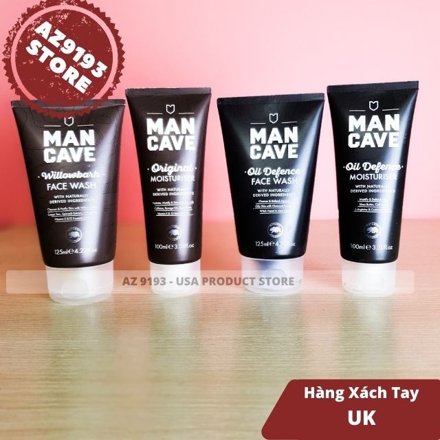 Kem Dưỡng Da ManCave Oil Defense Face Moisturiser (Dành Cho Da Dầu) 100ML