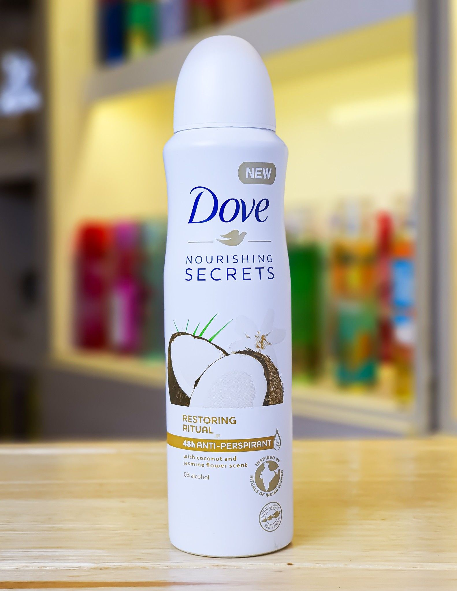 Xịt Khử Mùi Dove RESTORING RITUAL 150ml