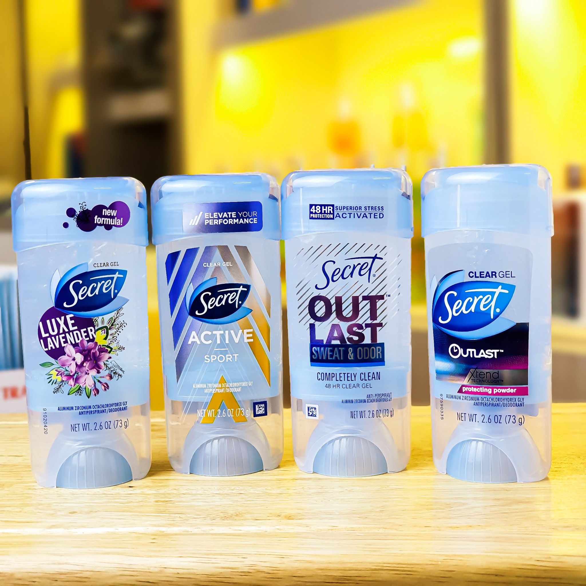 Gel Khử Mùi Secret ACTIVE SPORT 73g