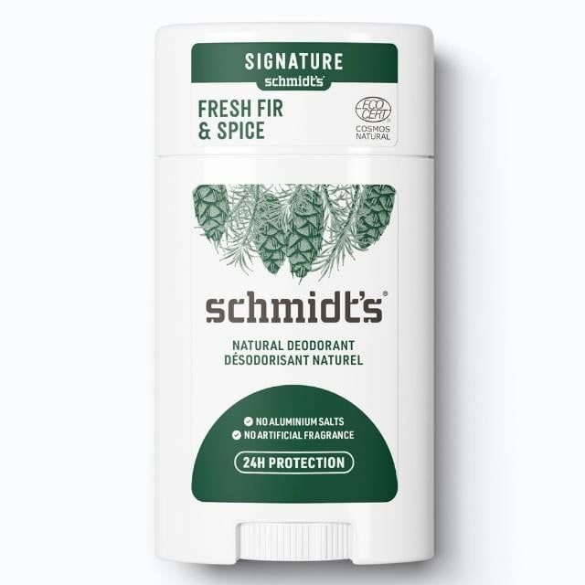 Lăn Khử Mùi Tự Nhiên SCHMIDT'S FRESH FIR AND SPICE 75g - Hàng Mỹ