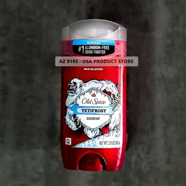 Lăn Khử Mùi Old Spice Wild Collection YETIFROST - Sáp Xanh 85g