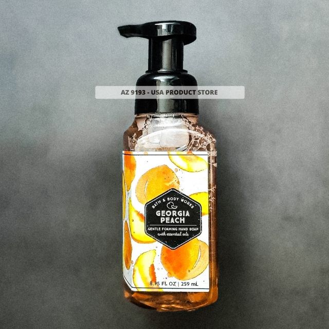 Nước Rửa Tay Bath and Body Works GEORGIA PEACH Dạng Bọt 259ml