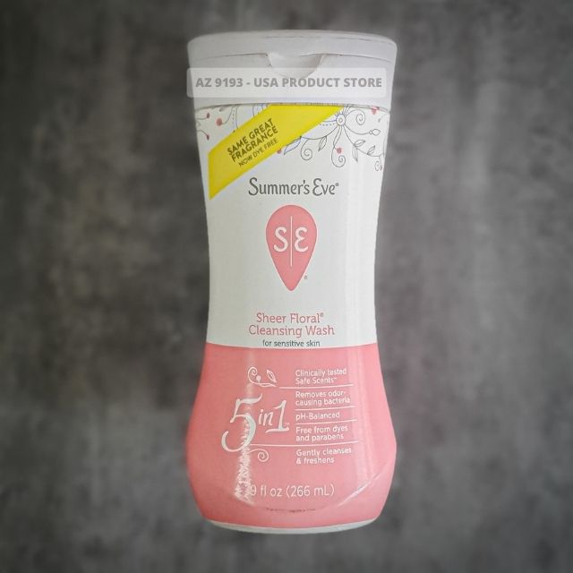 Dung Dịch Vệ Sinh Summers Eve Sheer Floral 266ml