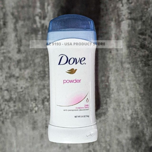 Lăn Khử Mùi Dove POWDER - Sáp Trắng 74g