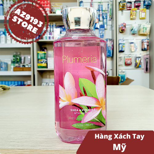 Gel Tắm Bath And Body Works Plumeria 295ml