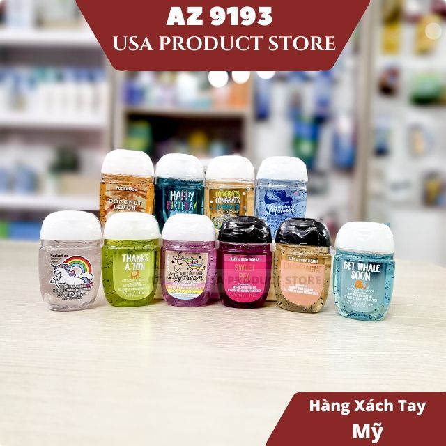 Gel Rửa Tay Khô Bath And Body Works (BBW) Congrats Congrats Congrats 29ml