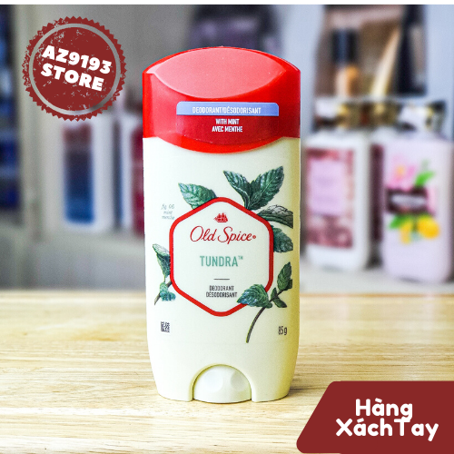 Lăn Khử Mùi Old Spice Inspired By Nature Collection Nature Tundra With Mint - Sáp Trong - 85g