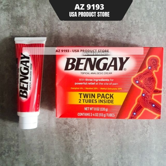 Kem xoa bóp giảm đau Bengay Pain Relieving Cream 113g