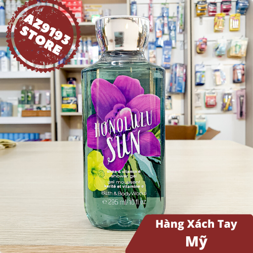 Gel Tắm Bath And Body Works Honolulu Sun 295ml