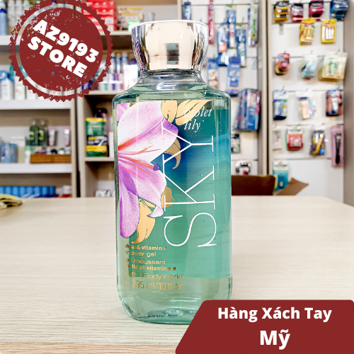 Gel Tắm Bath And Body Works Violet Lily Sky 295ml