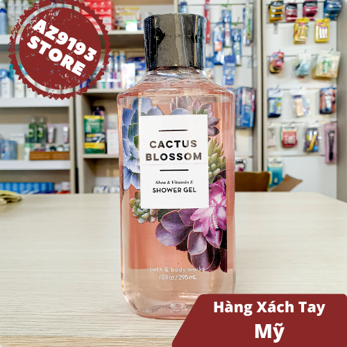 Gel Tắm Bath And Body Works Cactus Blossom 295ml