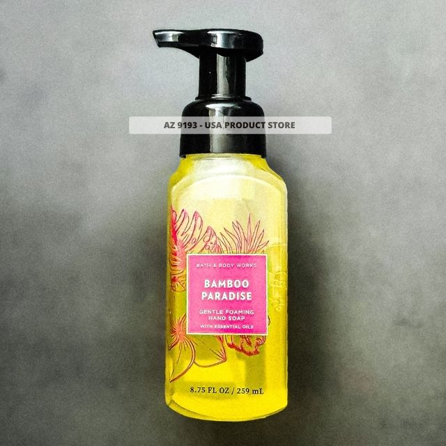 Nước Rửa Tay Bath & Body Works (BBW) BAMBOO PARADISE Dạng Bọt 259ml