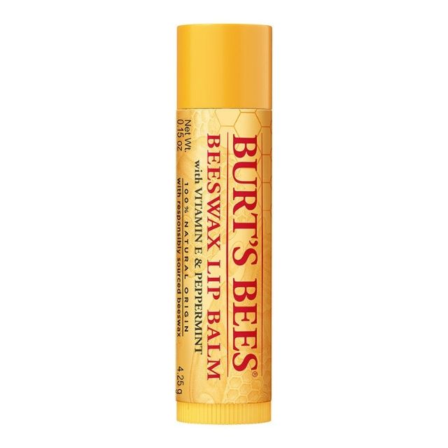 Son Dưỡng Môi Burt's Bees, Pepermint - 100% Tự Nhiên, Dưỡng Ẩm Sâu
