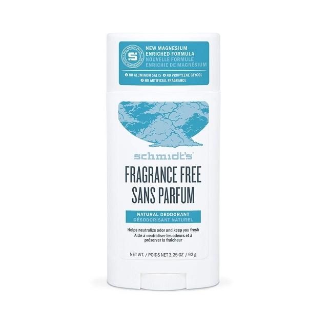 Lăn Khử Mùi SCHMiDT'S, FRAGRANCE FREE, 92g - Hàng Store Mỹ