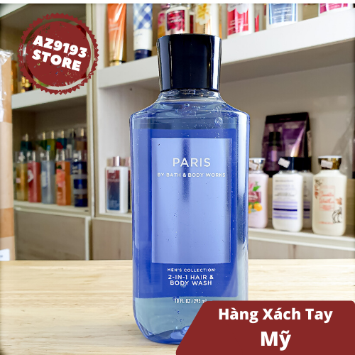 Tắm Gội 2 trong 1 Bath and Body Works PARIS 295ml