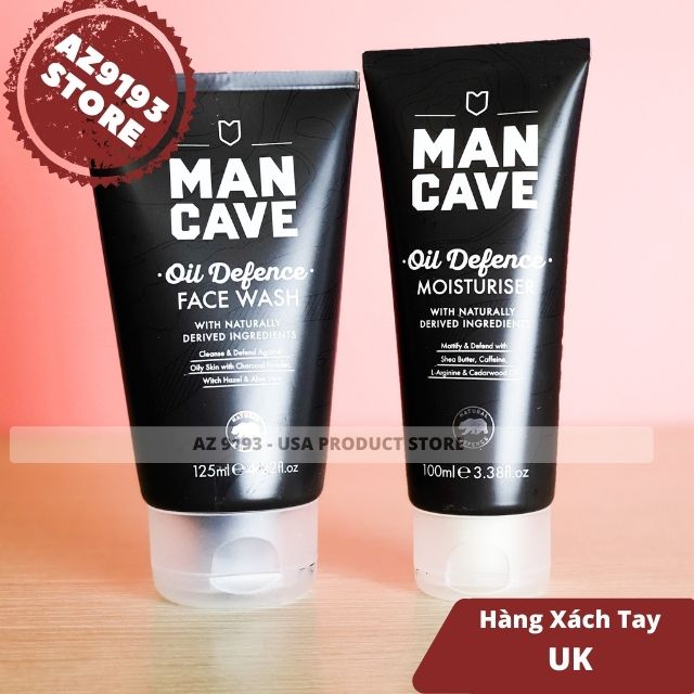 Kem Dưỡng Da ManCave Oil Defense Face Moisturiser (Dành Cho Da Dầu) 100ML