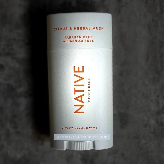 Lăn Khử Mùi Native CITRUS & HERBAL MUSK 75g