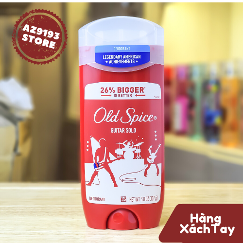Sáp Lăn Khử Mùi Old Spice Legendary Collection Guitar Solo - Sáp Trong 107g