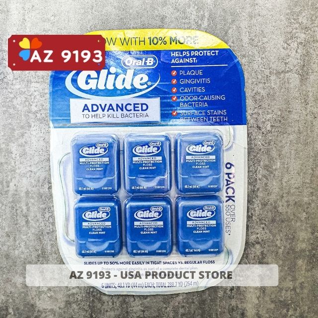 Chỉ Nha Khoa Oral-B Glide Advanced Vỉ 6 Hộp