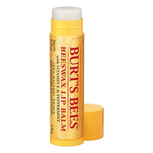 Son Dưỡng Môi Burt's Bees, Pepermint - 100% Tự Nhiên, Dưỡng Ẩm Sâu