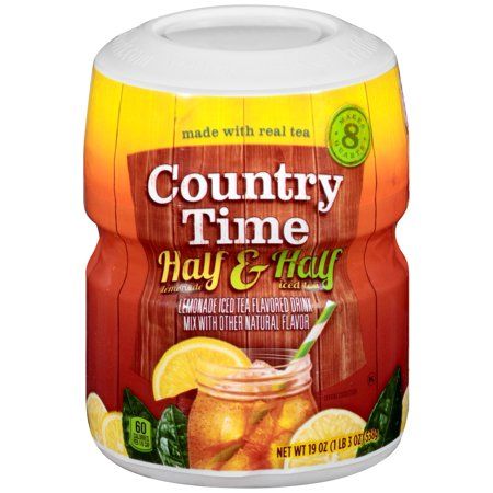 Bột Nước Uống Country Time Half & Half 538g