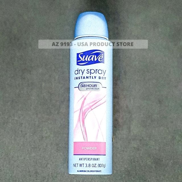 Xịt Khử Mùi Nữ Suave POWDER 107g - Hàng Mỹ