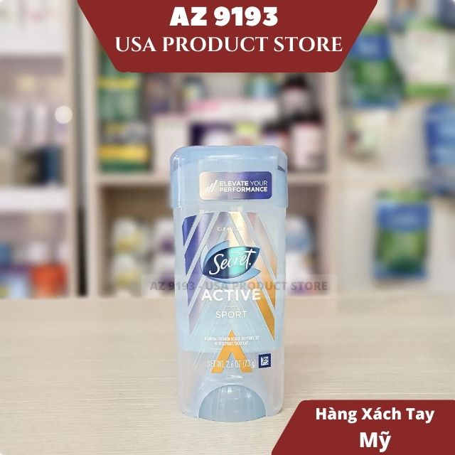 Gel khử Mùi Secret SPORT 73g