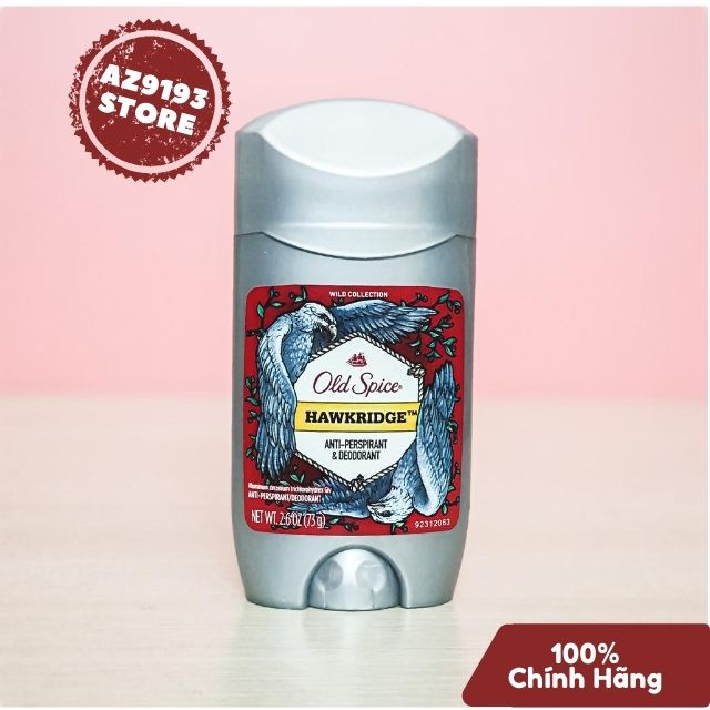 Sáp Lăn Khử Mùi Old Spice Wild Collection Hawkridge - Sáp Trắng 73g