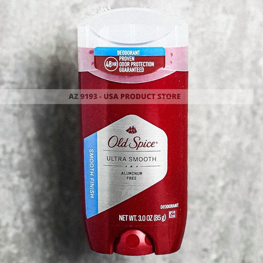Lăn Khử Mùi Old Spice Ultra Smooth SMOOTH FINISH - Sáp Xanh 85g