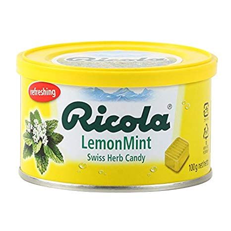 Bánh, Kẹo Nhập Ricola Lemon Mint 100g