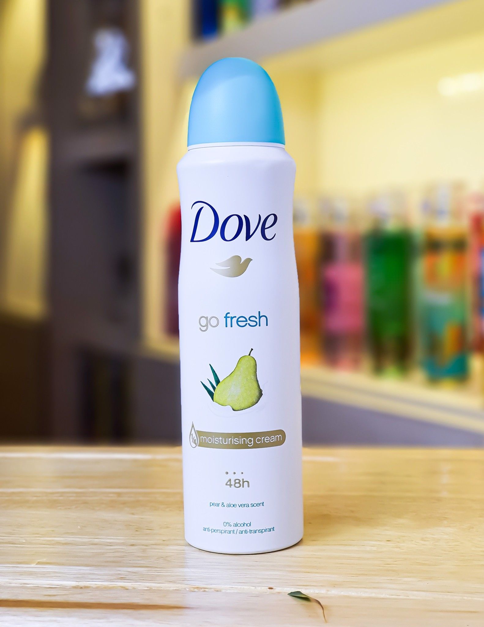 Xịt Khử Mùi Dove Go Fresh PEAR & ALOE VERA 150ml