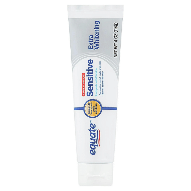 Kem Đánh Răng EQUATE EXTRA WHITE 113G - Nội Địa Mỹ, Không Có Hộp