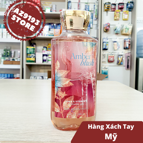Gel Tắm Bath And Body Works Amber Blush 295ml