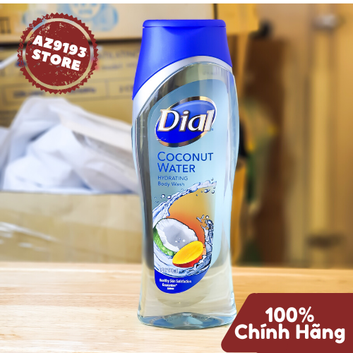 Sữa Tắm Dial COCONUT WATER 473ml - Hàng Mỹ