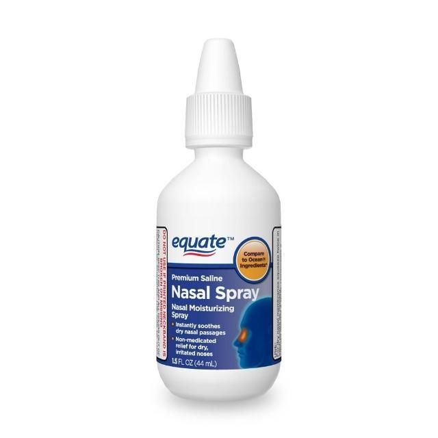 Nước Muối Xịt Mũi EQUATE Premium Saline 44ml - Hàng Nội Địa Mỹ