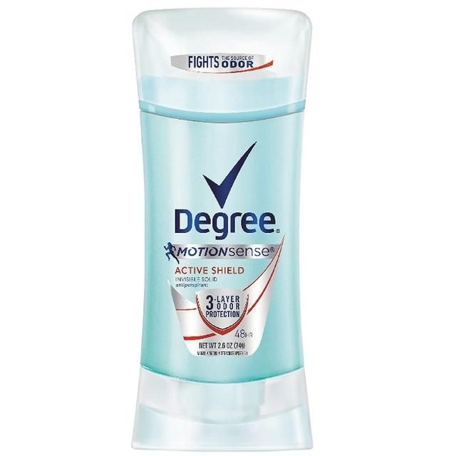 Lăn Khử Mùi Degree MotionSense ACTIVE SHIELD - Sáp Trắng 74g