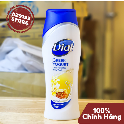 Sữa Tắm Dial GREEK YOGURT 473ml - Hàng Mỹ