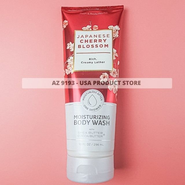 Sữa Tắm Dưỡng Ẩm Bath & Body Works JAPANESE CHERRY BLOSSOM 296ml