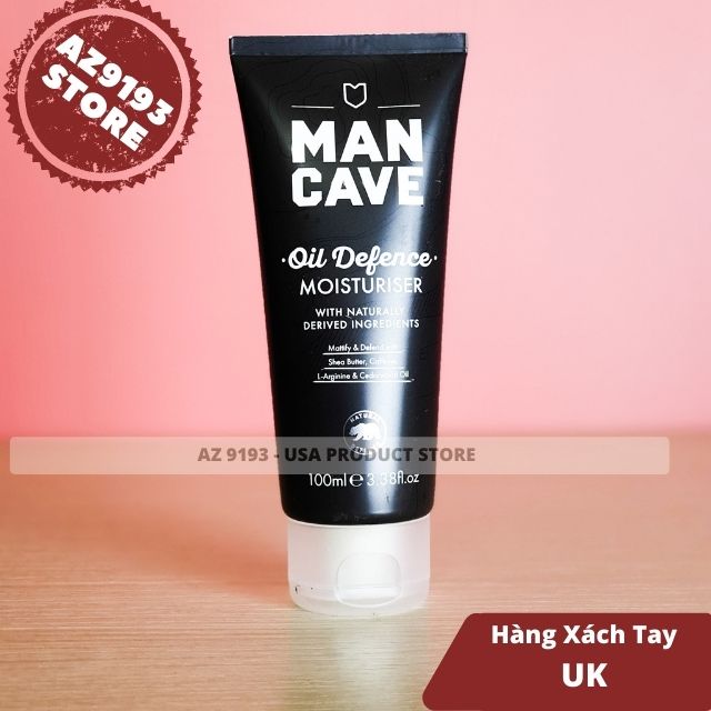 Kem Dưỡng Da ManCave Oil Defense Face Moisturiser (Dành Cho Da Dầu) 100ML