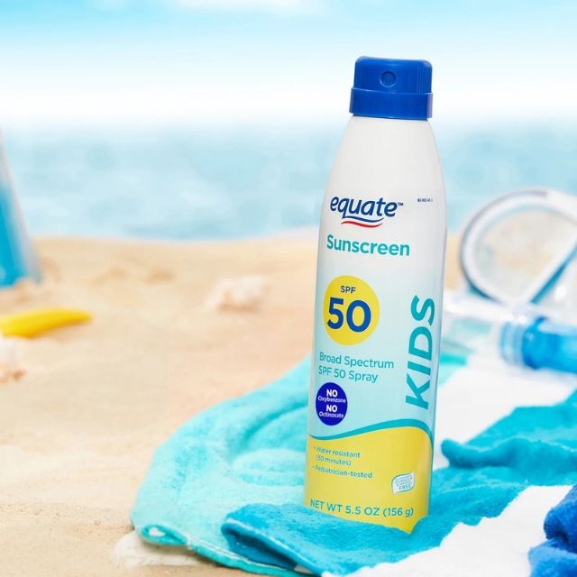 Xịt Chống Nắng Trẻ Em EQUATE Kid SPF 50, 156g | Hàng Nội Địa Mỹ