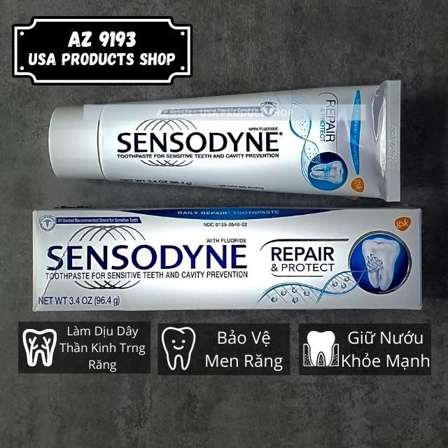 Kem đánh răng Sensodyne REPAIR and PROTECT 96.4g