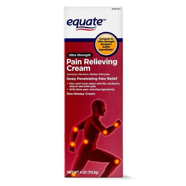 Kem xoa bóp giảm đau Equate Pain Relieving Ultra Strength 113.3g