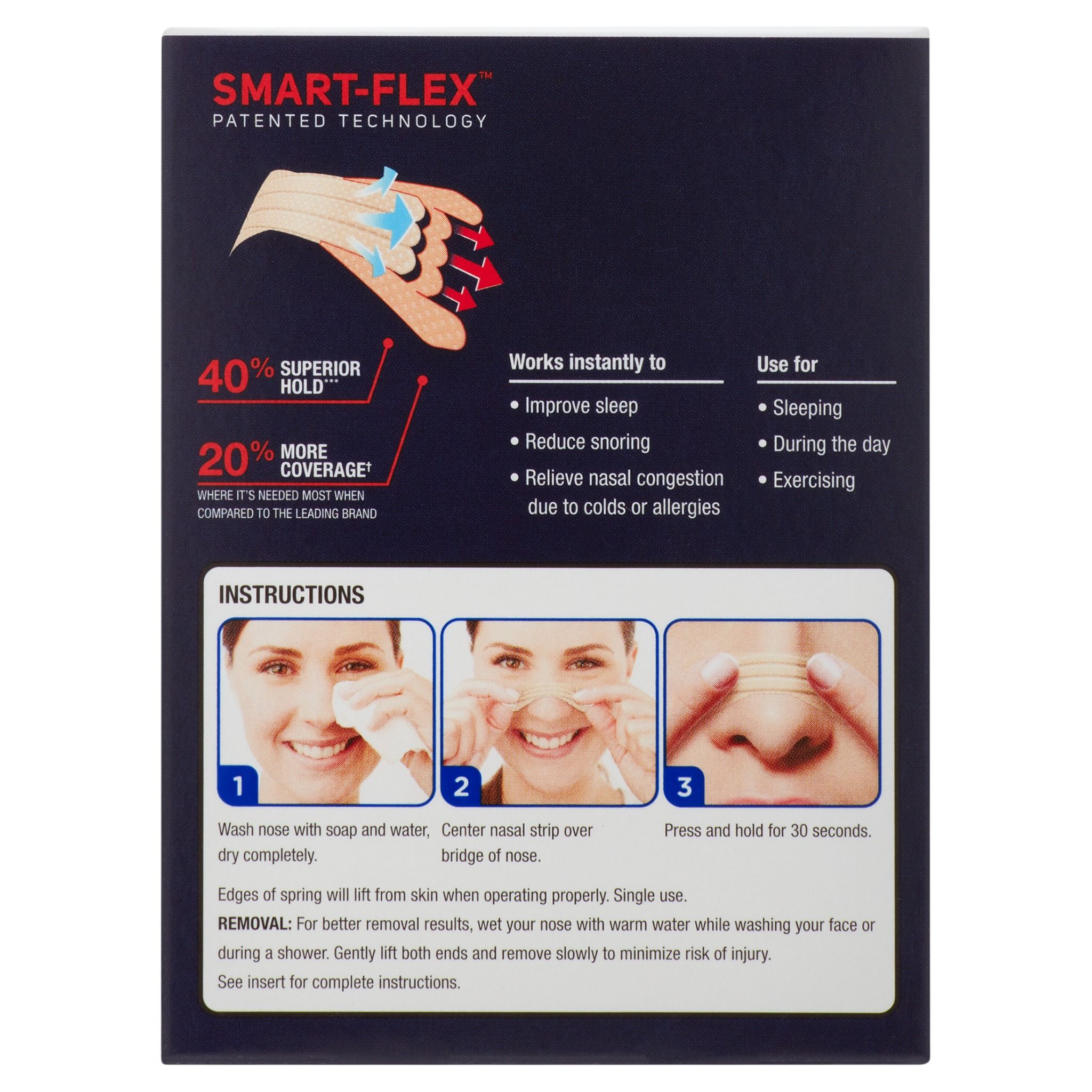 Miếng Dán Chống Ngáy Equate Nasal Strips Extra Strength Tan (26 miếng dán màu)
