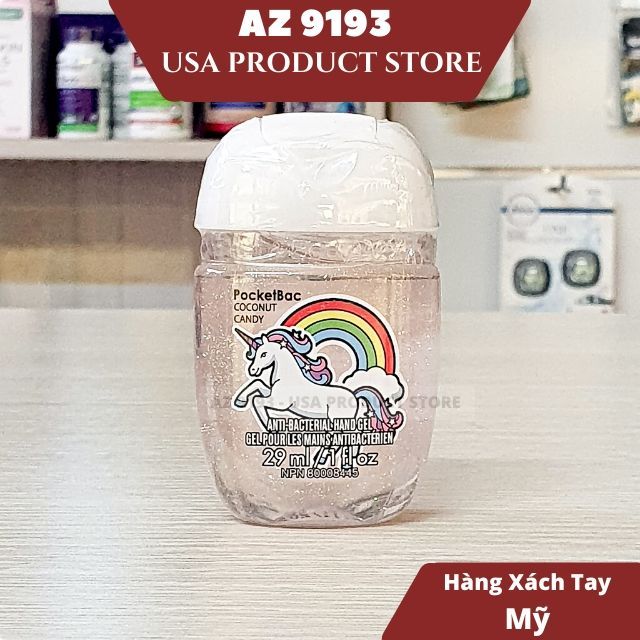 Gel Rửa Tay Khô Bath And Body Works (BBW) Coconut Candy 29ml