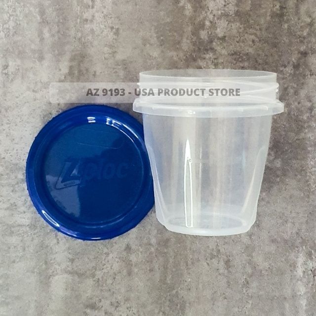 Hộp Đựng Thực Phẩm Ziploc Hình Trụ Tròn - size Extra Small
