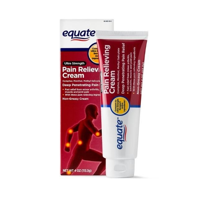 Kem xoa bóp giảm đau Equate Pain Relieving Ultra Strength 113.3g